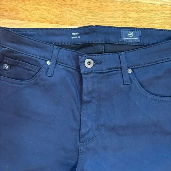 Ag Prima Cigarette Leg Jeans Blue NWOT Size 29R - Picture 4 of 13